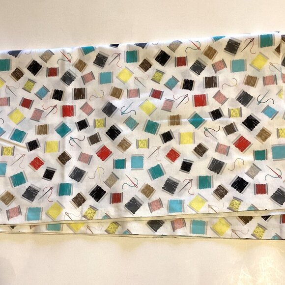 2 Michael Miller "Cool Spools" Cotton Fabric Material Sewing Quilting - Picture 9 of 9